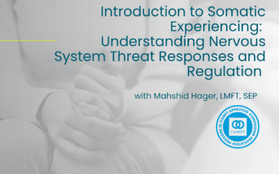Introduction to Somatic Experiencing: Understanding Nervous System Threat Responses and Regulation